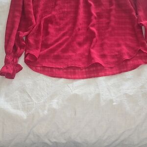 LOFT Vibrant Pink Blouse